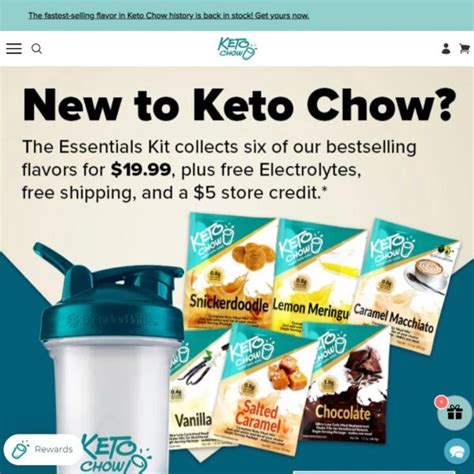 keto chow starter kit|Keto Chow Reviews [2024 Guide]